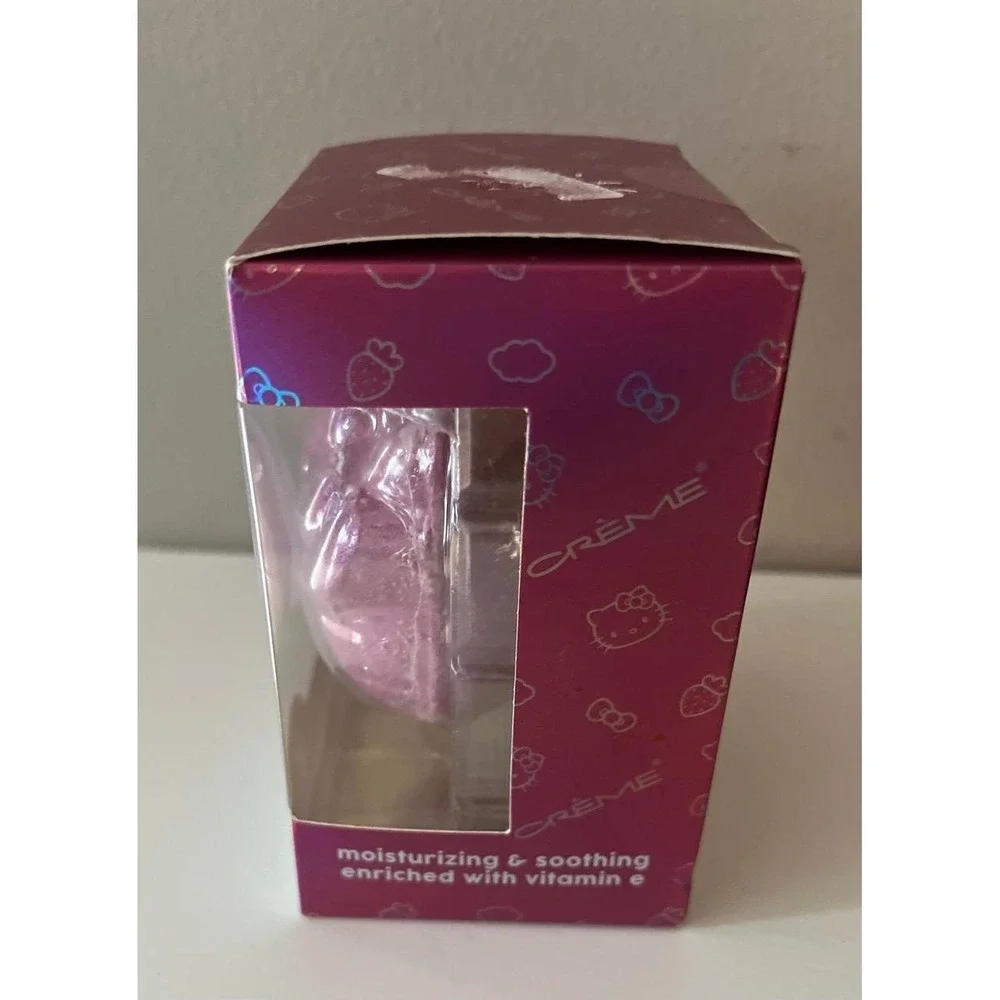 The Crème Shop x Hello Kitty Strawberry Skies Aromatherapy Bath Bomb New